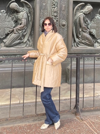 Новая куртка.