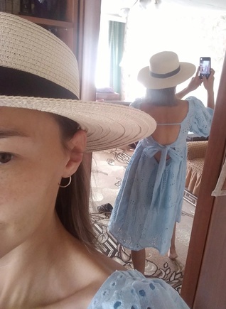 Классное летнее платье.