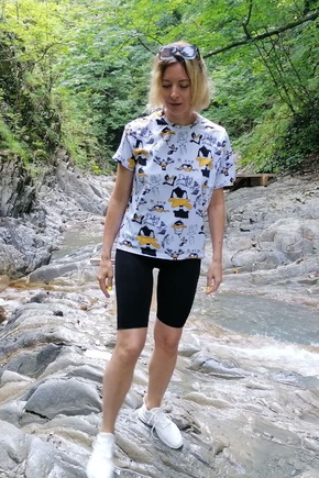 Футболка из трикотажа утки