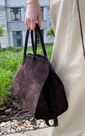 Сумка Кайден из замши КРС