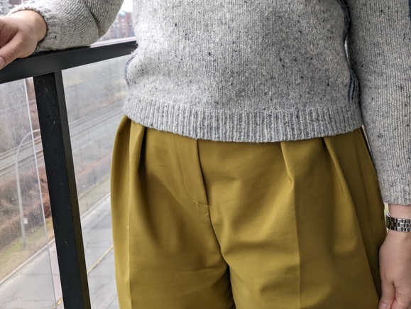 Удачная выкройка брюк-палаццо