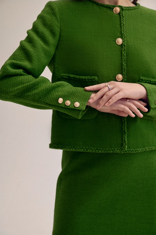 Марафон по пошиву твидового жакета Грейс