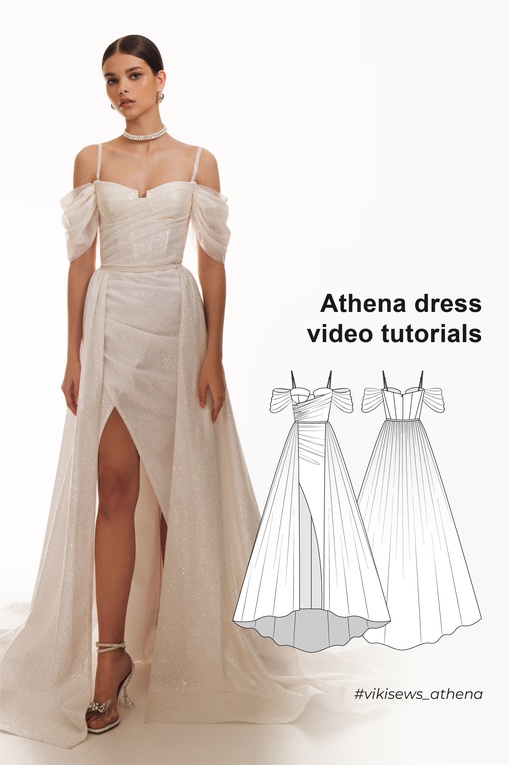Athena dress video tutorials
