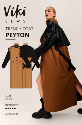 
                             
                                Peyton trench coat
                             
                        