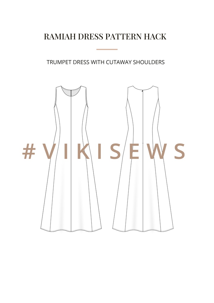 Ramiah dress pattern hacking guide