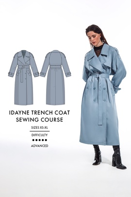 
                             
                                Idayne trench coat sewing course
                             
                        