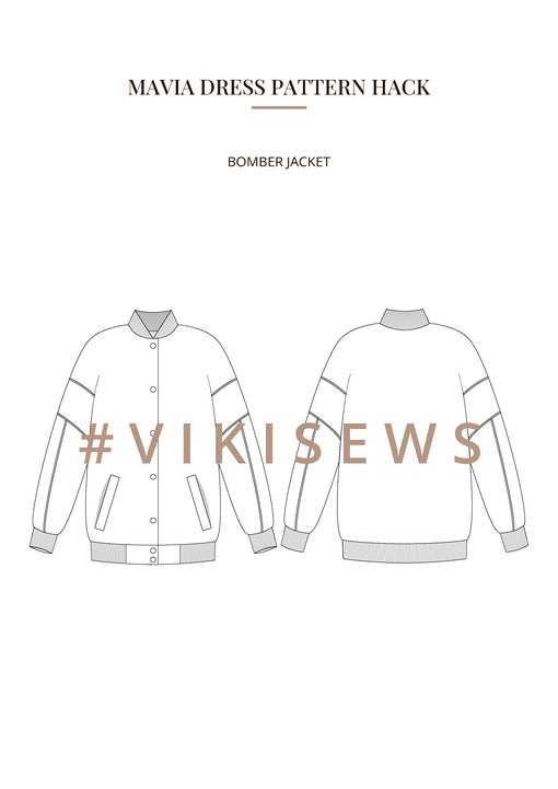 Mavia dress pattern hacking guide