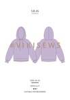 Lilas hoodie