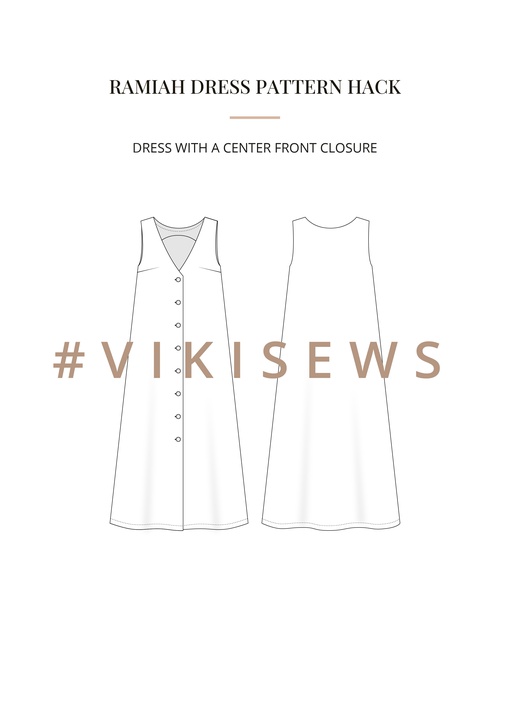 Ramiah dress pattern hacking guide