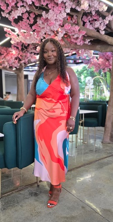 Fabric choice really makes the dress!