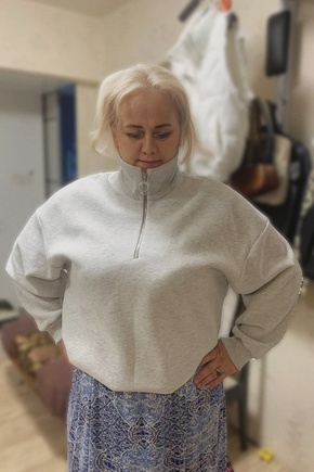 свитшот на замке