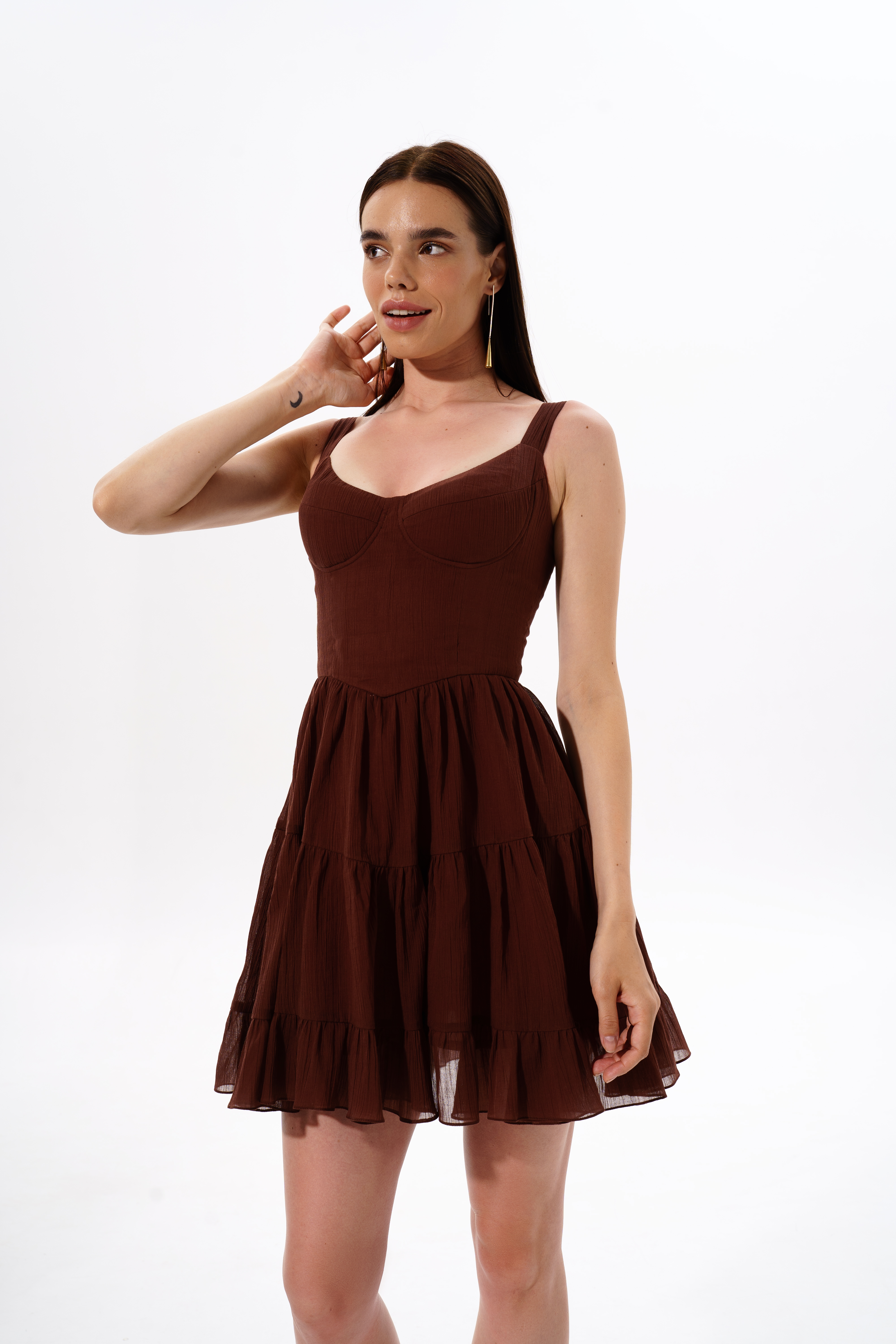 ★2023SS新作★KIRSH★CHERRY SLEEVELESS TERRY DRESS CHERRY SLEEVELESS TERRY DRESS [MINT] - KIRSH | 60% - Asian