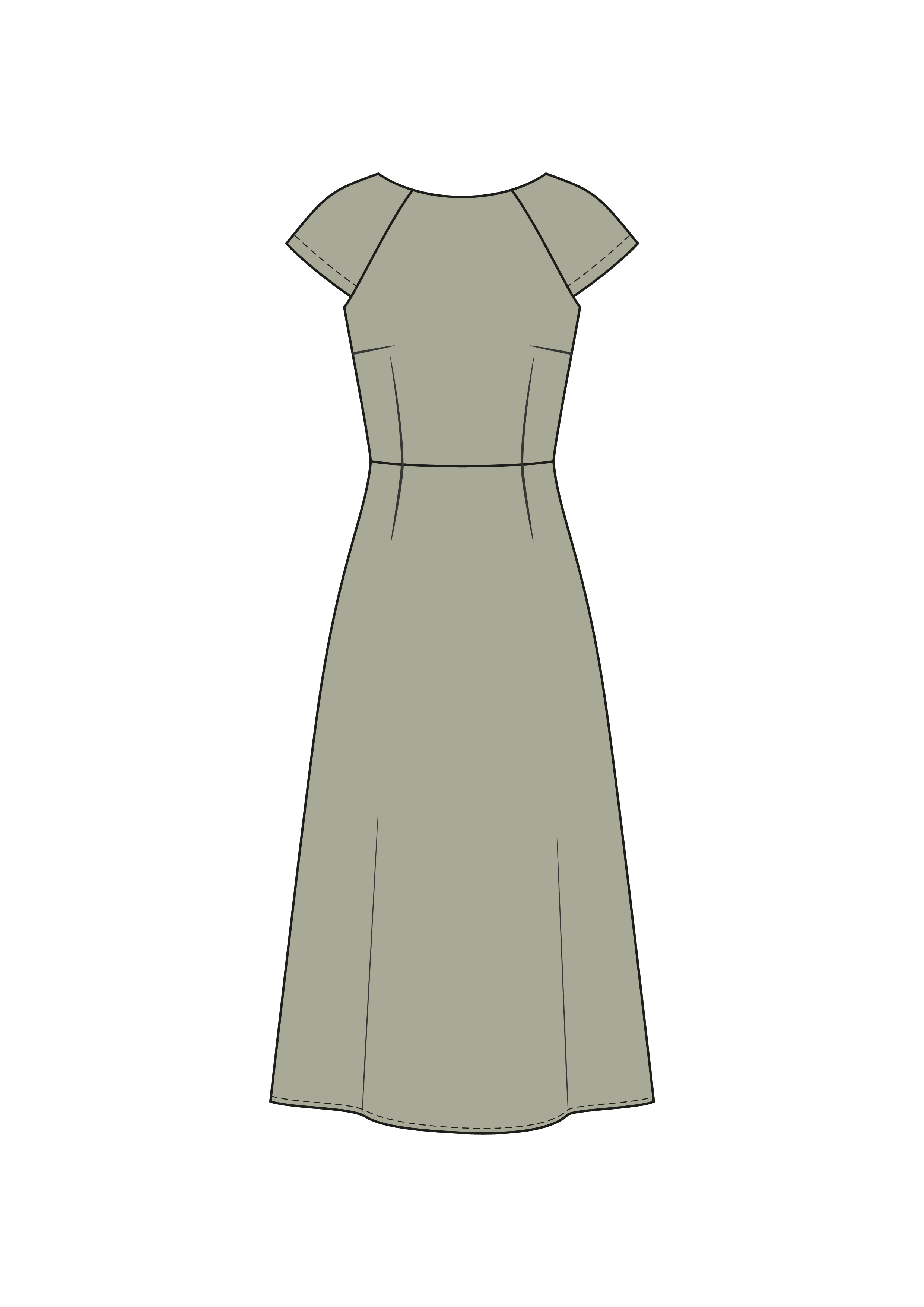 Комплект "Хаки (шелк)"