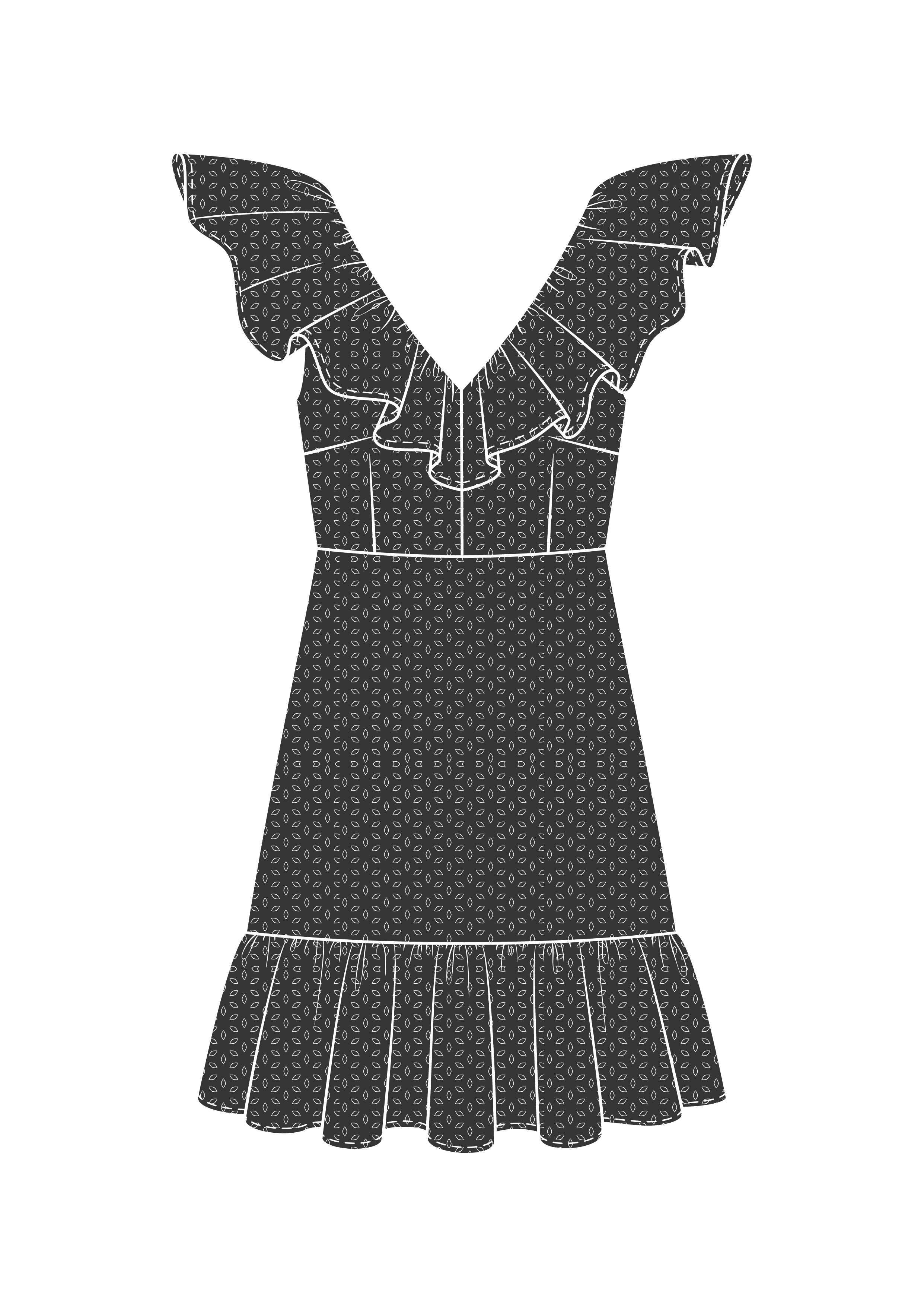 Комплект "Полоски (черный)"