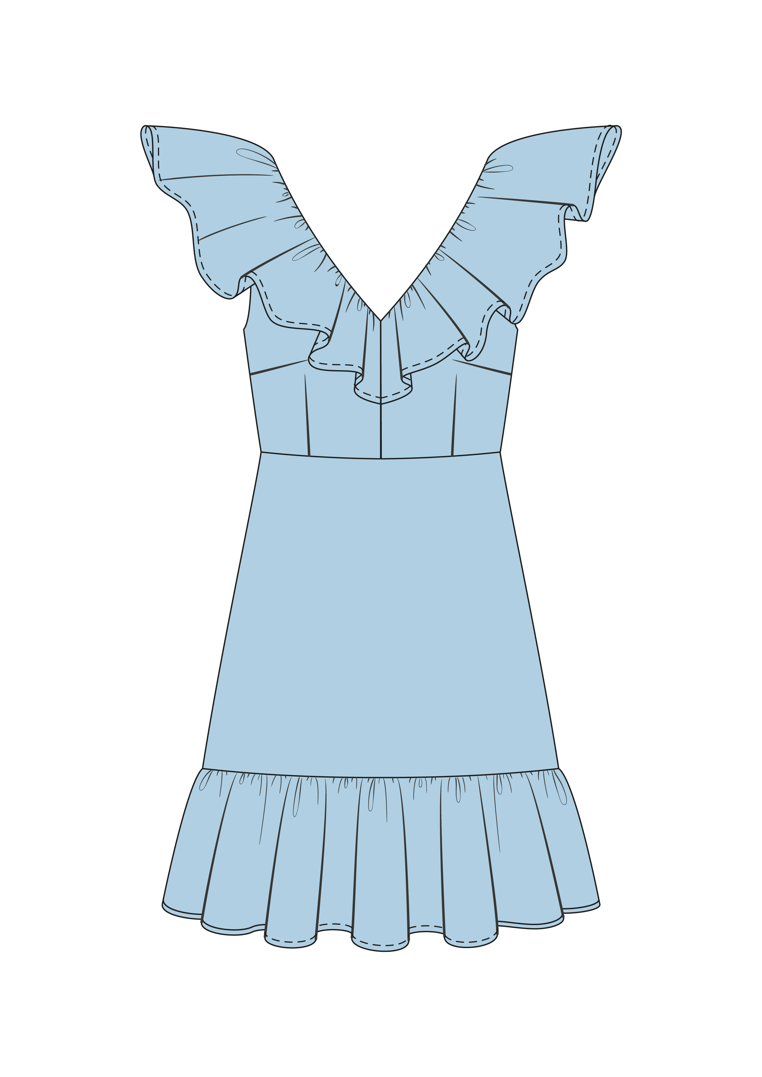 Комплект "Голубой (хлопок)"