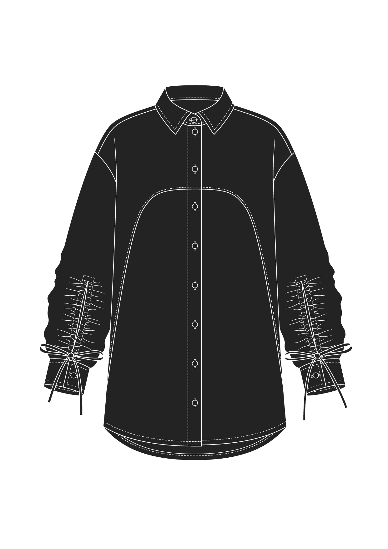 Комплект "Черный" (сорочечная)