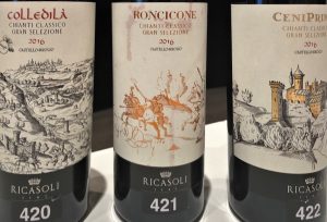 Chianti Classico årgångarna 2016-2019, vinveckan i Florens-Chianti Classico 2020 i Chianti-Classico-argangarna-2016-2019-Ricasoli vingardsviner Foto Ursula Hellberg för Vinbanken