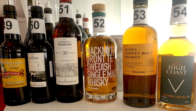 Recension tillfallig sherry och whisky 27 mars 2020-vinbanken
