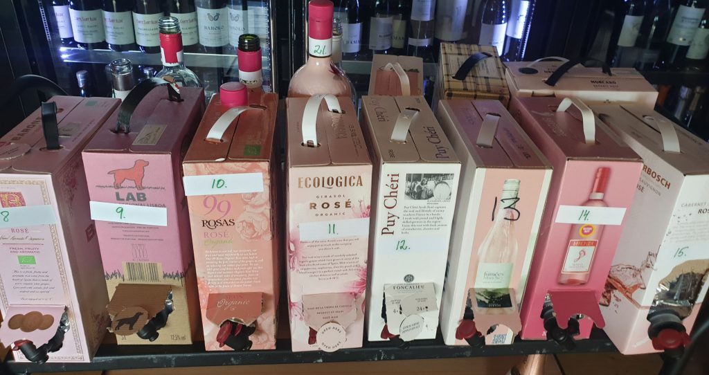 Systembolagets bästa rosévin i box