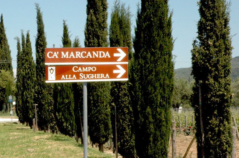 Ca'Marcanda i Bolgheri Toscana.Ca'Marcanda-Bolgheri-Gaia-Gaja-Vinbanken