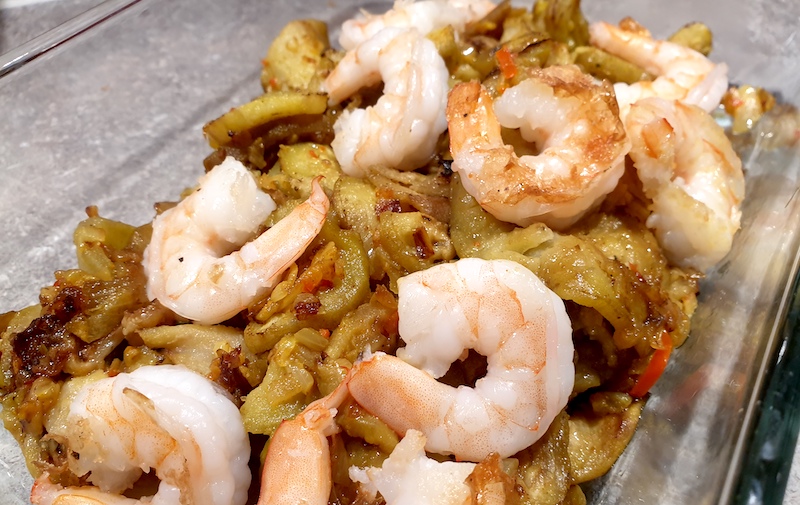 vin-till-auberginerora-med-scampi-vinbanken