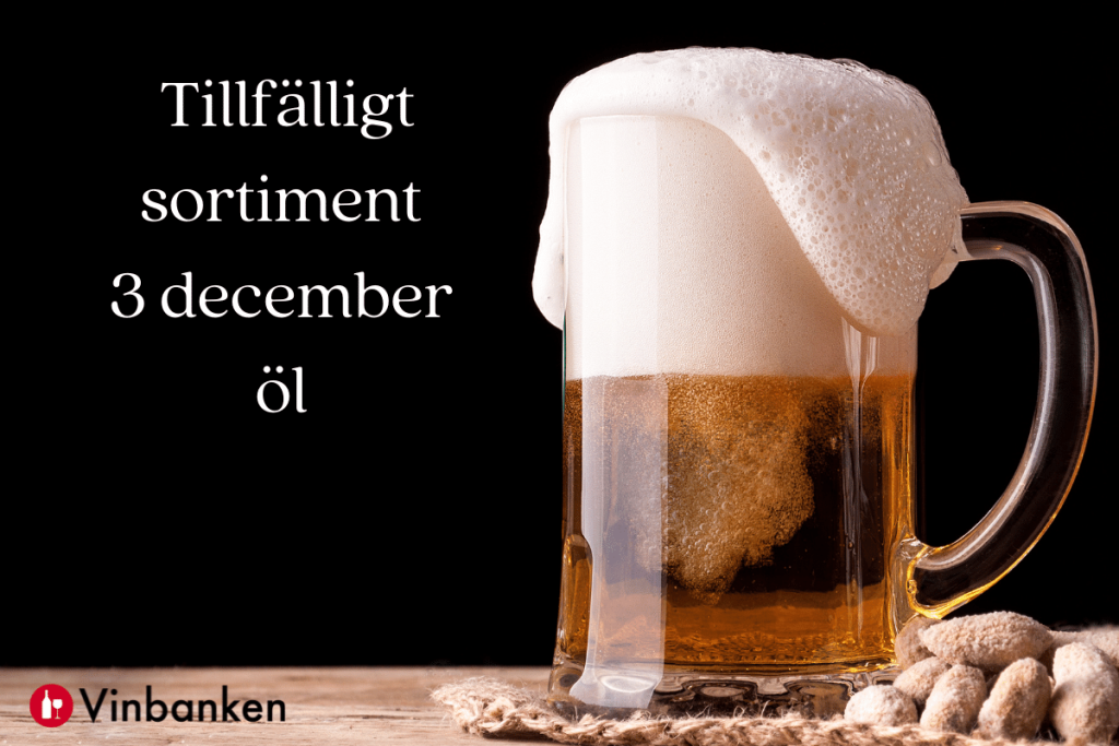 Tillfälligt sortiment öl