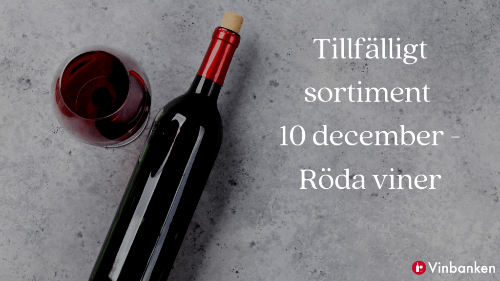 Tillfälligt sortiment 10 december