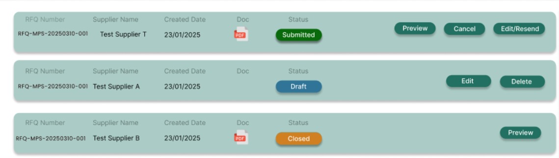 Buyer Platform Preview