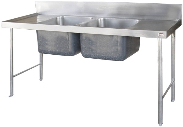 DCBPS Double Bowl Pot sink