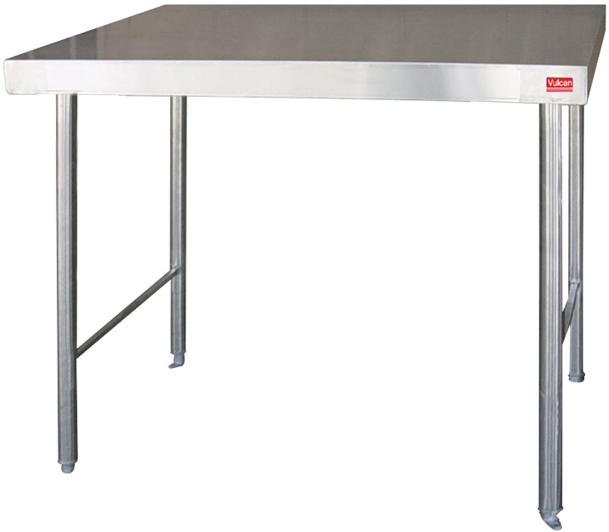 Stainless Steel Table with Plain Top