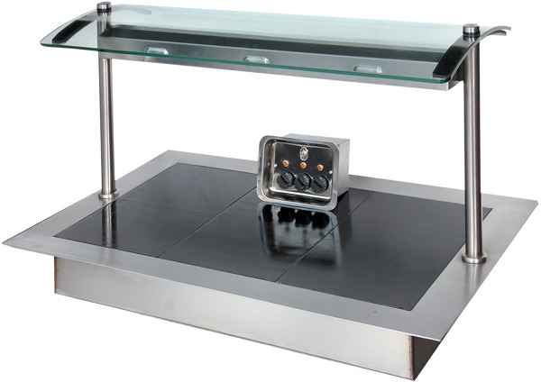 Curve Line Drop-In 3 Solid Plate