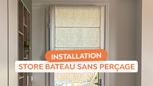 pose store bateau sans percage