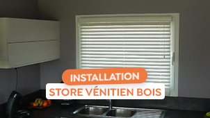Comment poser un store vnitien en bois ?