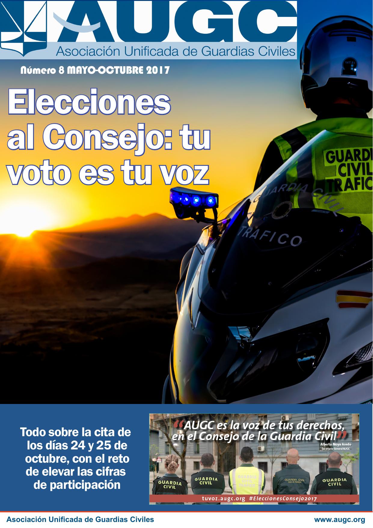 Portada Nº 8 — Elecciones al Consejo: tu voto es tu voz — 01/10/2017