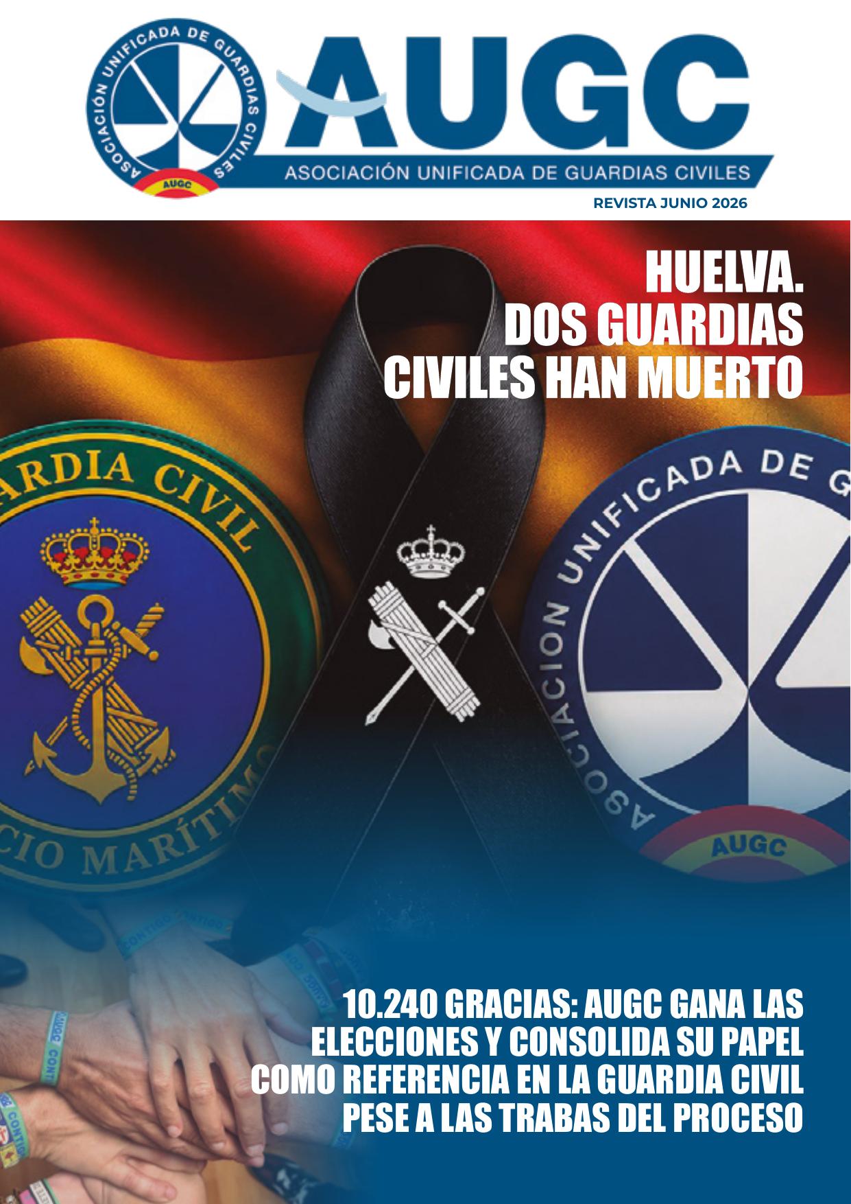 Portada Nº 25 — HUELVA. DOS GUARDIAS CIVILES HAN MUERTO — 01/06/2026