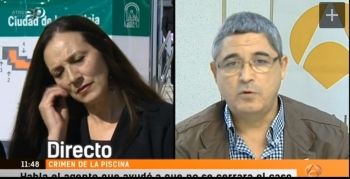 Ignacio Carrasco, AUGC Málaga interviene en Espejo Público (A3TV) por el caso Lucía Garrido.