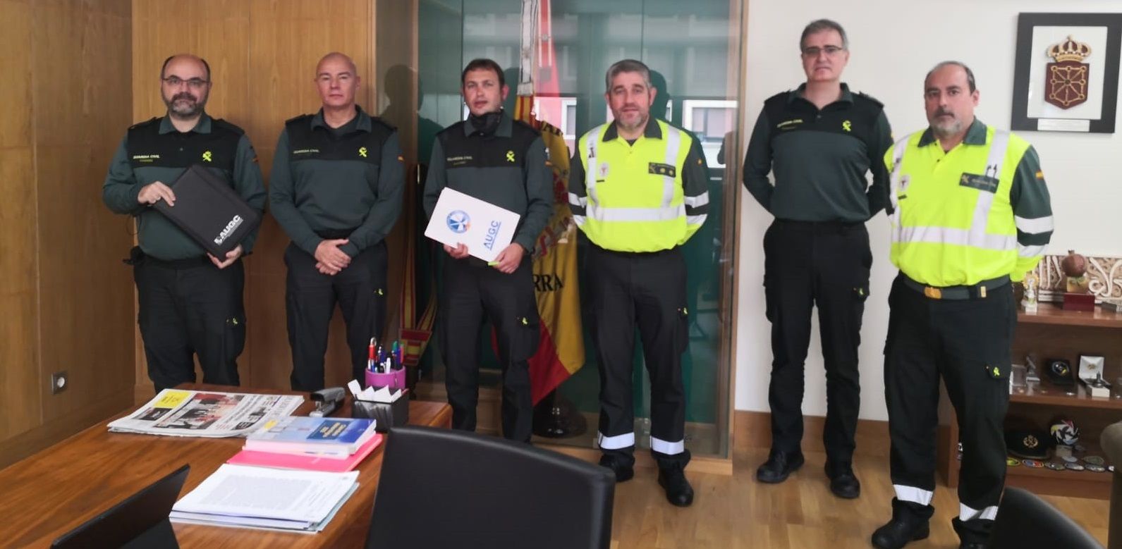 AUGC Navarra traslada los principales problemas de los Guardias Civiles en una reunión con tres Coroneles de diferentes áreas