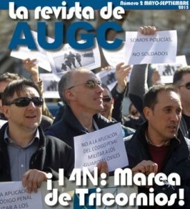 Ya ha salido el segundo número de 'La Revista de AUGC', con la #MareadeTricornios en portada