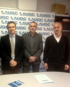 Representantes de la JDN se reunen con el portavoz del PP en la Comisión de Interior del Congreso