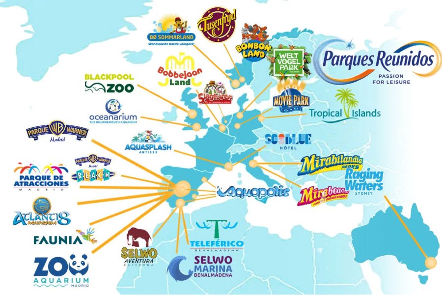 Parques Reunidos, uno de los mayores operadores de parques de ocio del mundo