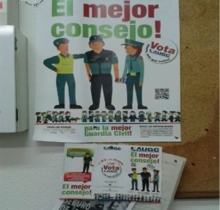 Boicot contra AUGC en las elecciones al Consejo de la Guardia Civil.