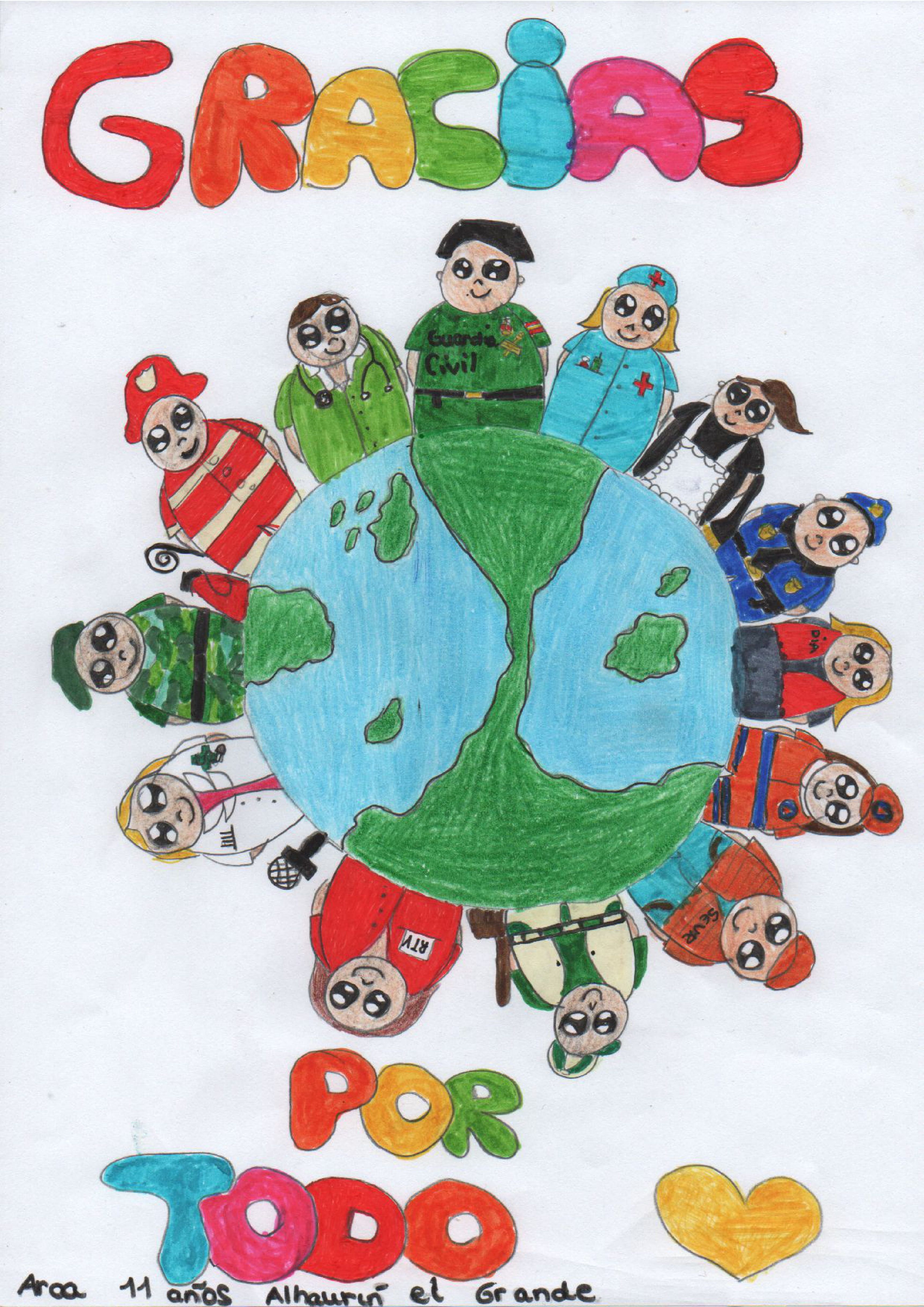 Gran acogida del certamen de dibujo desde el confinamiento de los más pequeños de la casa