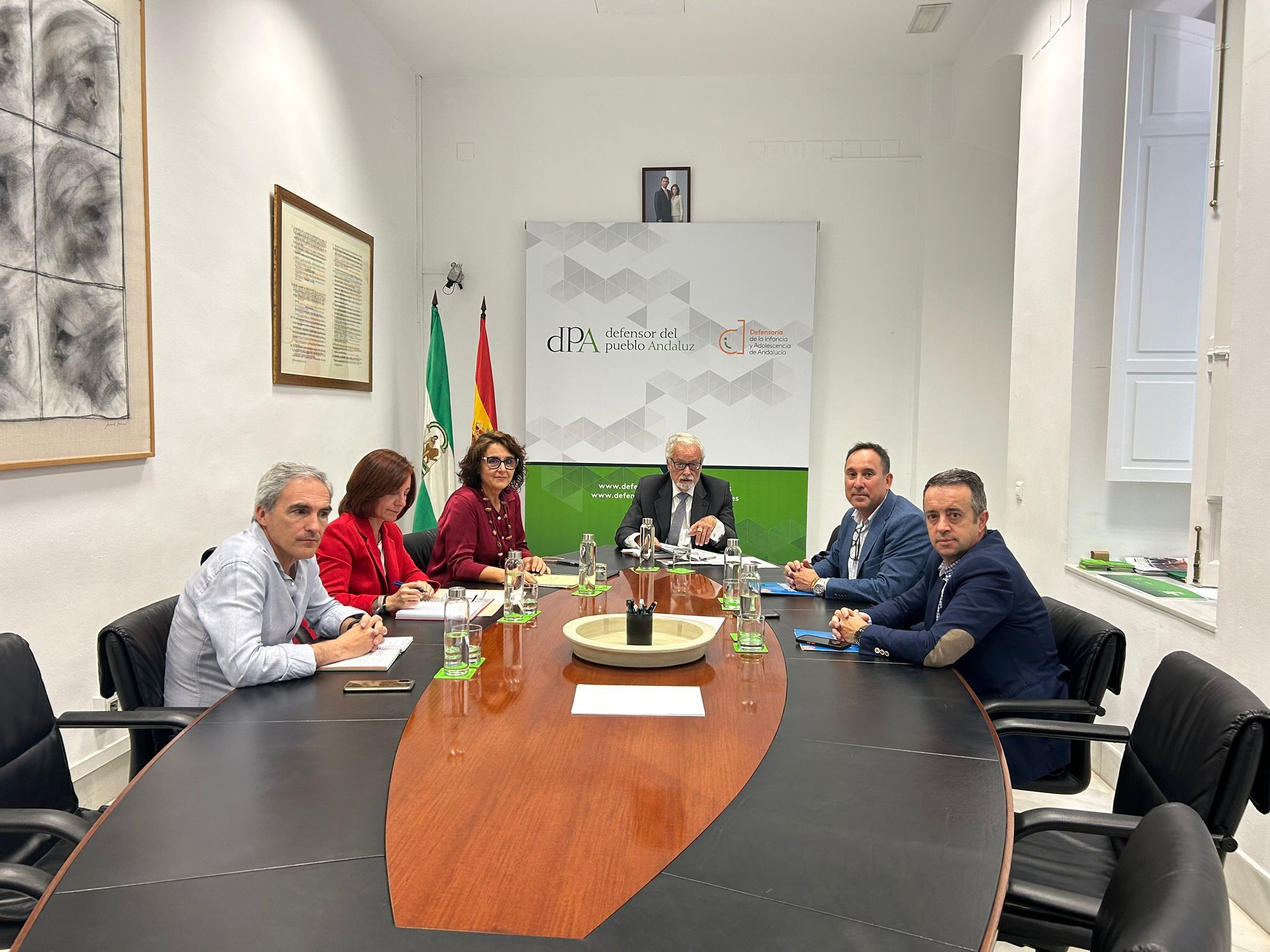 La Federación de AUGC en Andalucía traslada numerosas peticiones de mejora para los guardias civiles al Defensor del Pueblo Andaluz