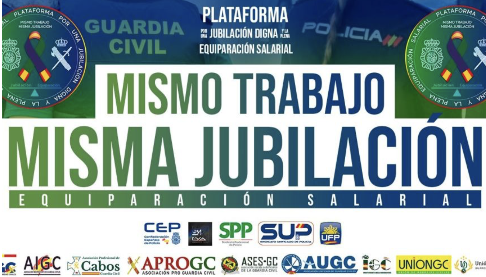 COMUNICADO URGENTE DE LA PLATAFORMA POR UNA JUBILACIÓN DIGNA Y LA PLENA EQUIPARACIÓN SALARIAL