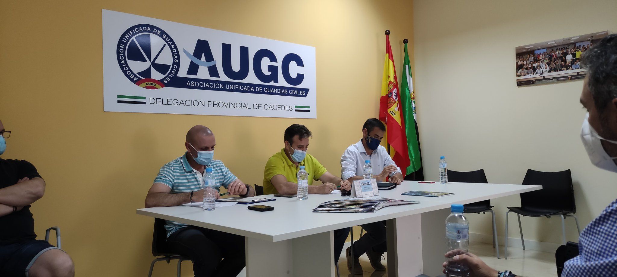 AUGC Cáceres recoge en su asamblea las reivindicaciones que se plasmaron en la Puerta del Sol