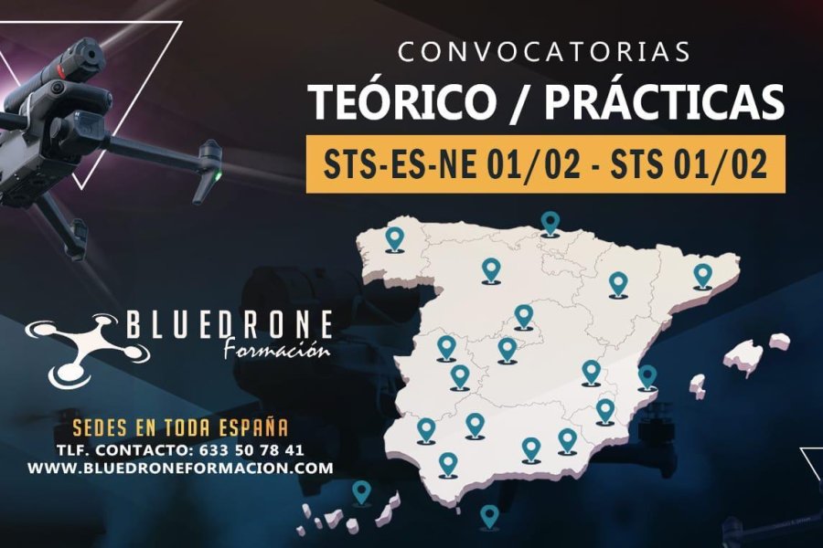 Obtén tu titulación para el manejo de drones.