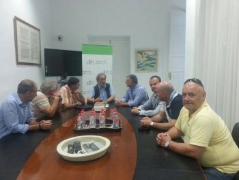 AUGC con José Chamizo, cesado como  Defensor del Pueblo Andaluz