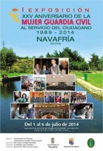 Navafría, en Segovia, celebra el 25 aniversario de la entrada de la mujer en la Guardia Civil