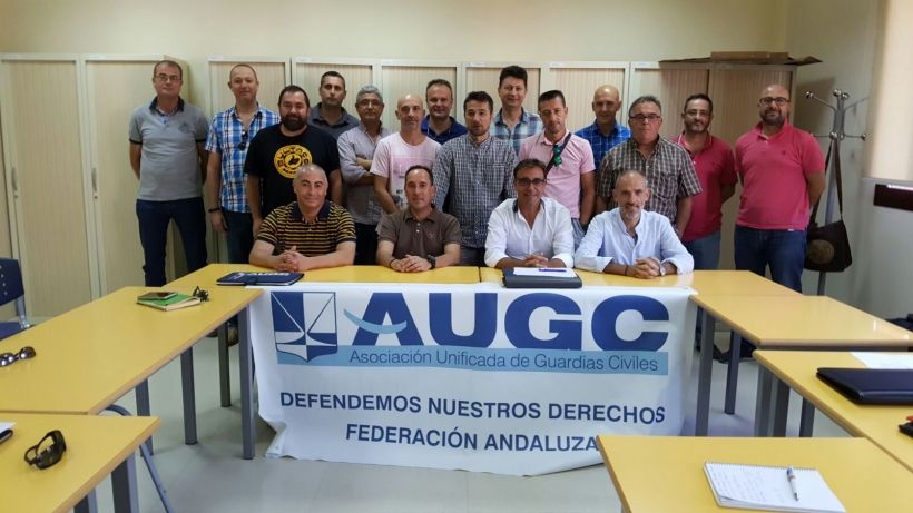 Reunión plenaria de la Federación de Andalucía de AUGC, el 13 de diciembre