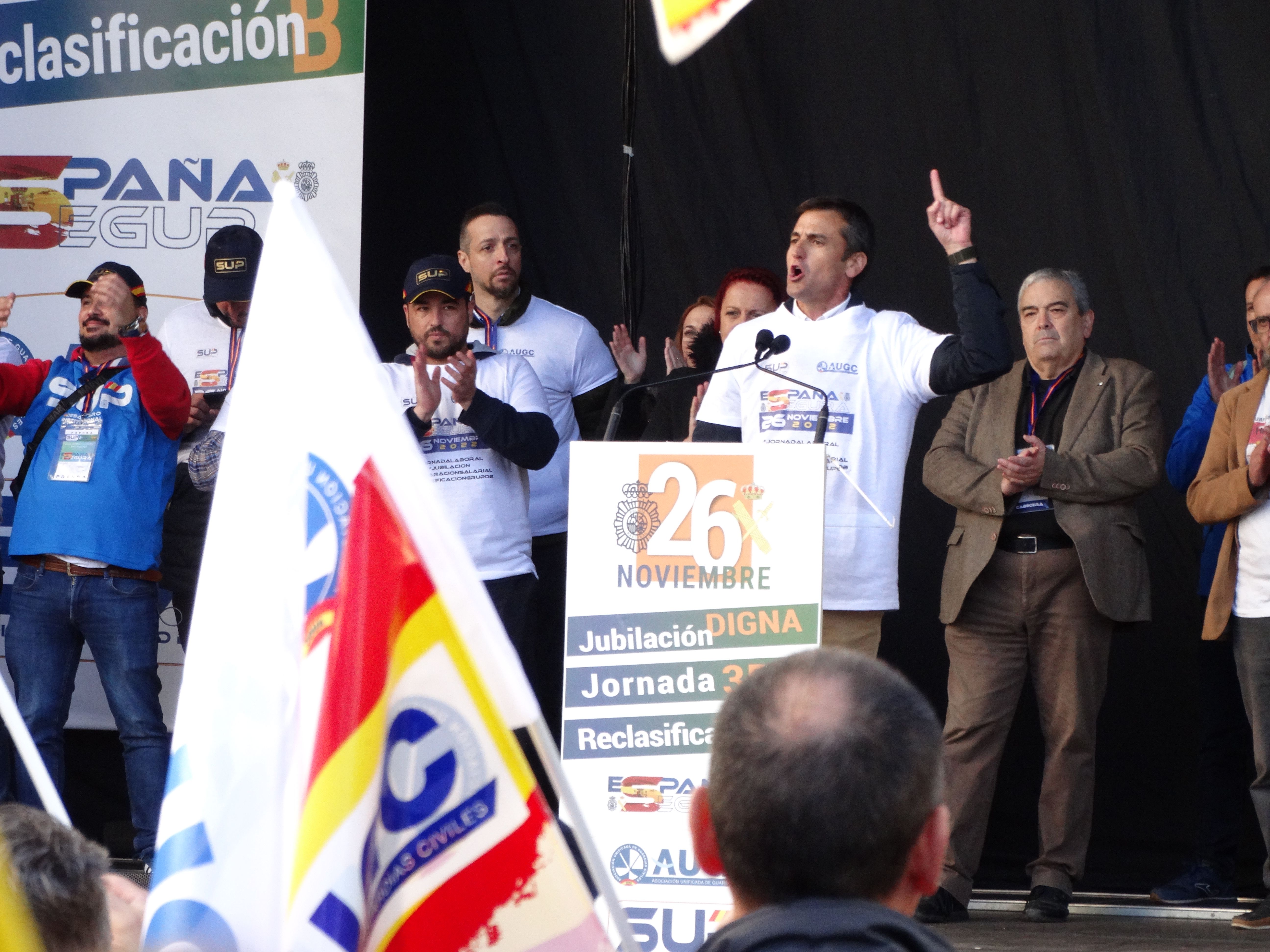 Juan Fernández, Secretario Nacional de AUGC: Se equivocan si piensan que nos van a doblegar, si creen que es el final del camino. Lo estamos iniciando